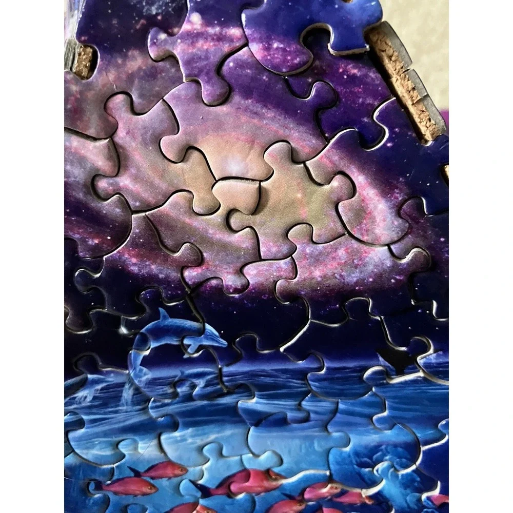 3D Pyramid Worlds of Wonder Cork 365 Piece Pyramid Puzzle Christmas Gift